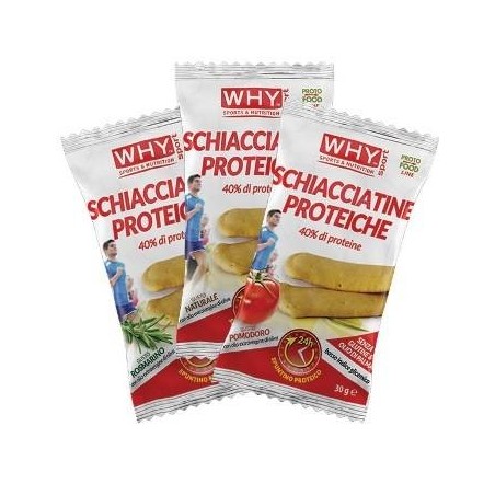 Biovita Whynature Schiacciatine Proteiche Rosmarino 30 G