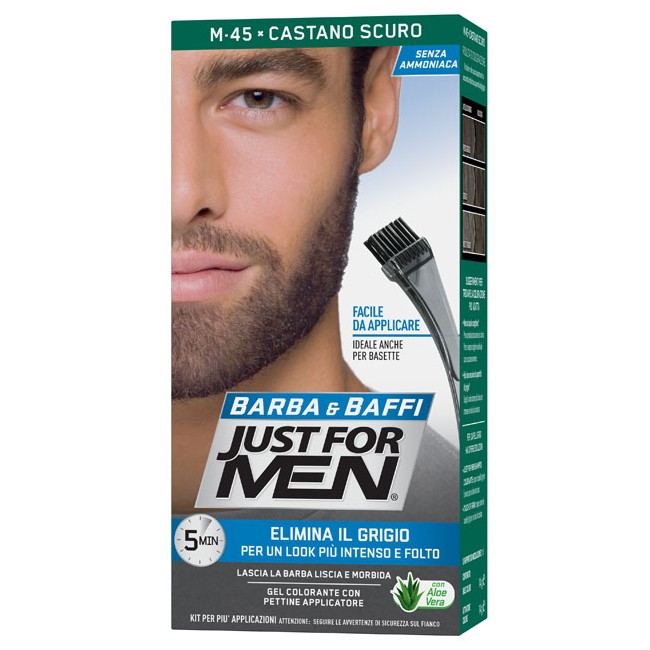 Combe Just For Men Barba & Baffi M45 Castano Scuro 51 G