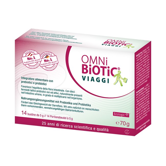 Institut Allergosan Omni Biotic Viaggi 14 Bustine Da 5 G