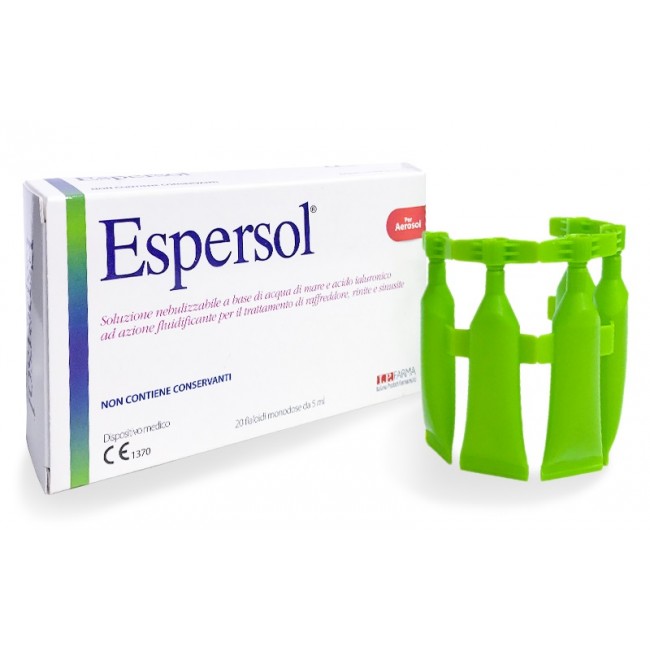 Biodue Soluzione Per Aerosol Espersol 20 Fiale Monodose 5 Ml