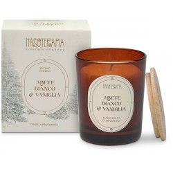 D'inverno Candela Profumata Abete Bianco e Vaniglia 180 g HP Italia