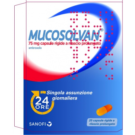 Opella Healthcare Mucosolvan 75 Mg Capsule Rigide A Rilascio Prolungato Ambroxolo