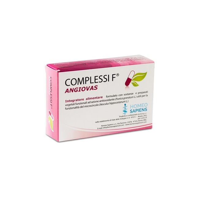 Homeo Sapiens Complessi F Angiovas 30 Compresse