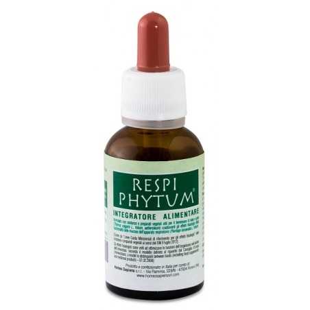 Homeo Sapiens Respi Phytum Gocce 30 Ml