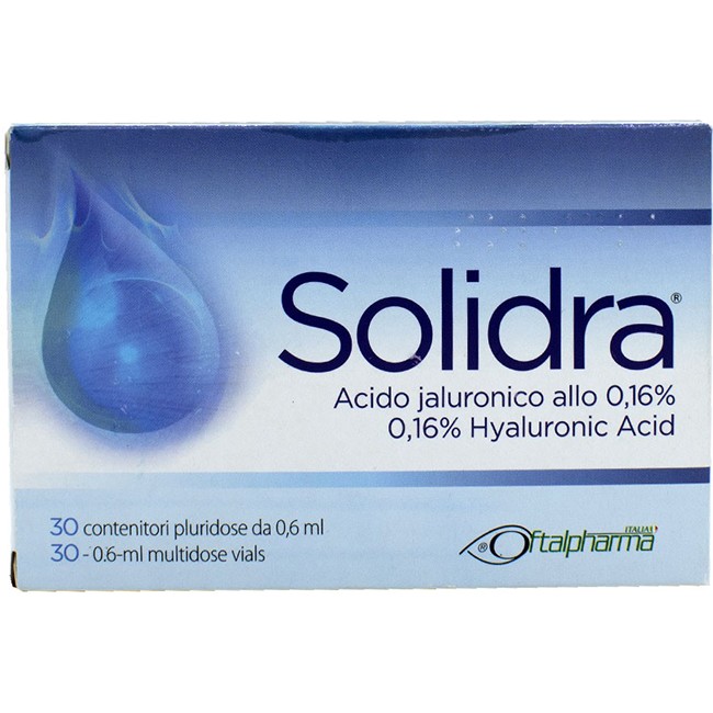 Oftalpharma Solidra 30 Fiale 0,6 Ml