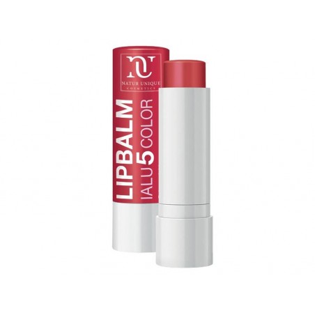 Natur Unique LipBalm Ialu5color Rosso Burrocacao con Acido Ialuronico 4,2 ml Balsamo Stick Labbra