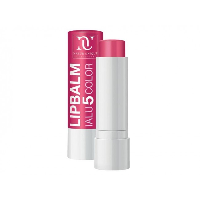 Natur Unique LipBalm Ialu5color Ciclamino Burrocacao con Acido Ialuronico 4,2 ml Balsamo Stick Labbra