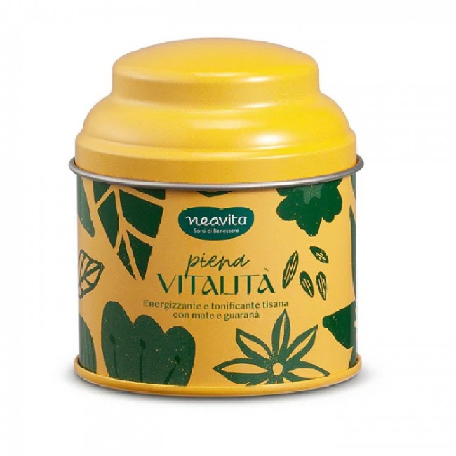 Neavita Infusioni di Benessere Barattolino Giallo Tisana Piena Vitalità 30 g HP Italia