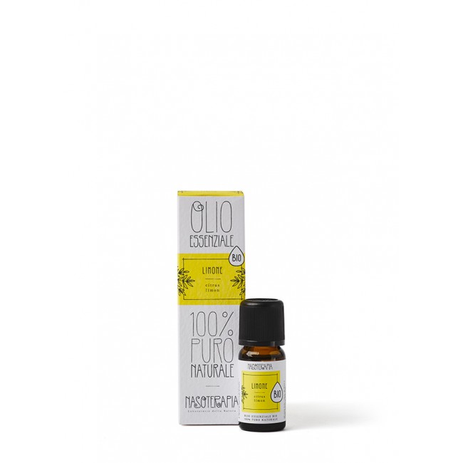 Nasoterapia Olio Essenziale Limone 100% Puro e Naturale 10 ml