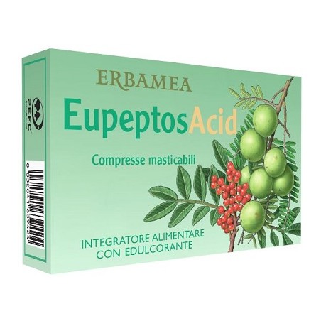 Erbamea Eupeptos 30 Compresse Masticabili 840mg