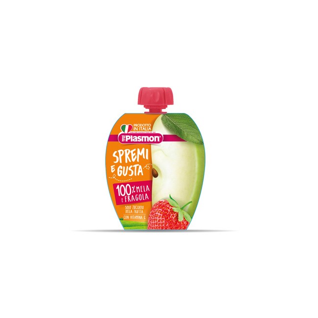 Plasmon Spremi E Gusta Mela Fragola 100 Ml