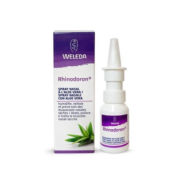 Weleda Rhinodoron Spray Nasale Aloe Vera 20 Ml