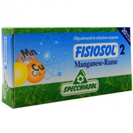 Specchiasol Fisiosol 2 Mn Cu 20f 2ml