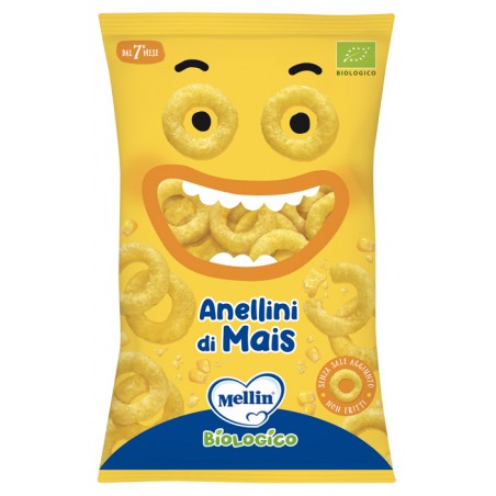 Danone Mellin Snack Bio Anellini Mais 15 G