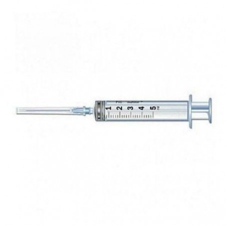 Pikdare Siringa Pic Monouso Sterile Con Ago Montato Gauge23 Capacita' 5ml 1 Pezzo