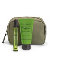 L'Erbolario Vetiver Beauty Verde Brezza con Profumo 10 ml e Shampoo Doccia 75 ml Formato da Viaggio Edizione Limitata