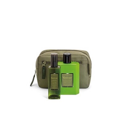 L'Erbolario Vetiver Beauty Verde Freschezza con Lozione Deodorante 100 ml e Shampoo Doccia 250 ml Edizione Limitata Linea Uomo