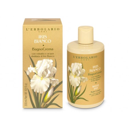 L'Erbolario Iris Bianco BagnoCrema Idratante 300 ml Bagnoschiuma Novità