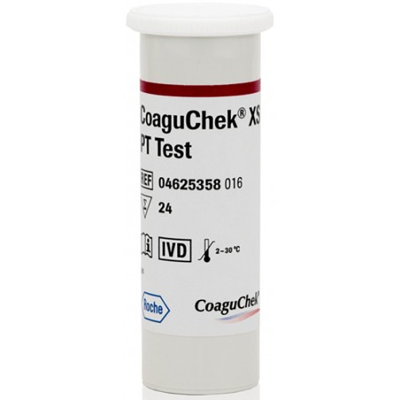 Roche Strisce Reattive Per Dispositivo Autodiagnostico Coaguchek Xs Pt Test 24 Pezzi