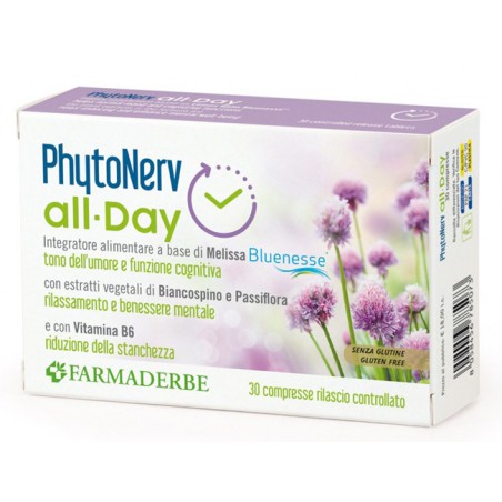 Farmaderbe Phytonerv All Day 30 Compresse