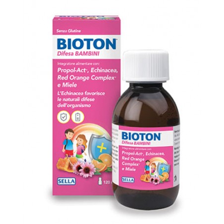 Sella Bioton Difesa Bambini Sciroppo 120 ml per le Difese Immunitarie