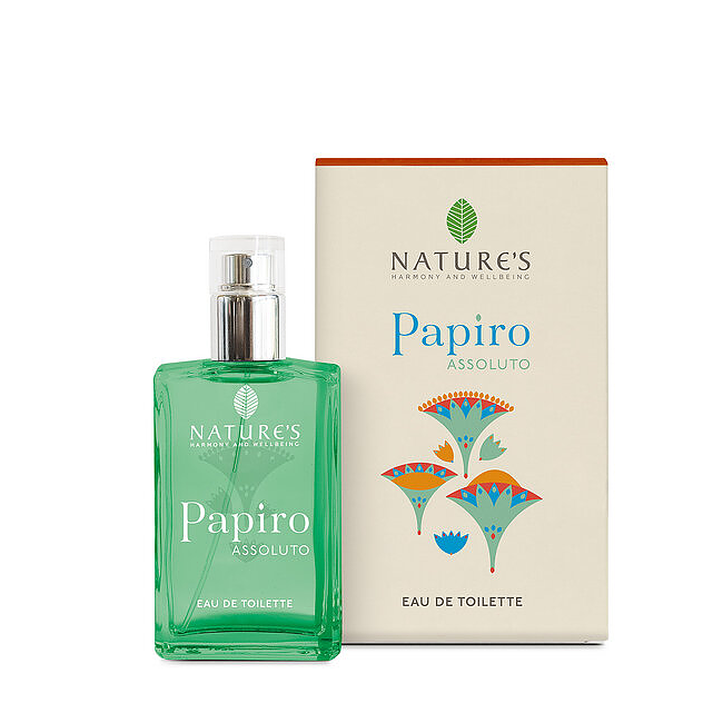 Nature's Eau de Toilette Papiro Assoluto Profumo Unisex 50 ml Bios Line