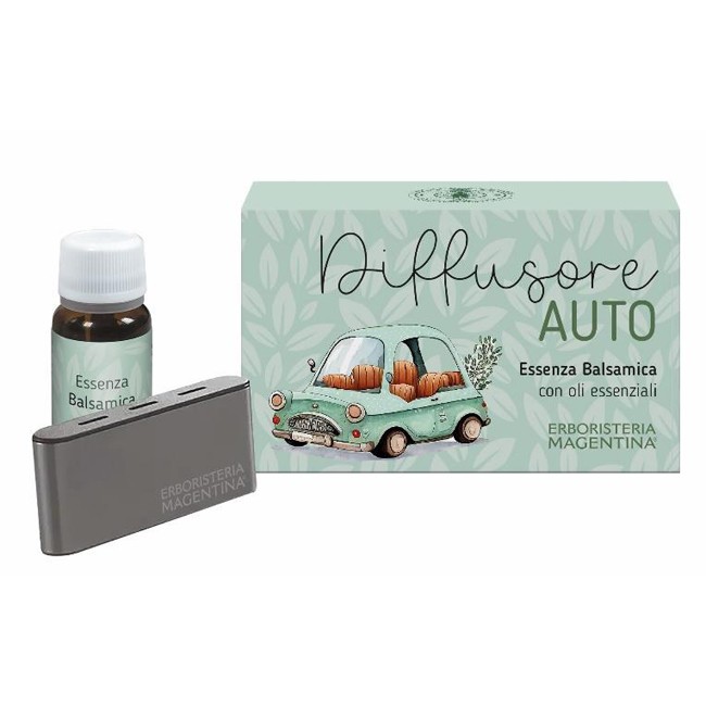 Erboristeria Magentina Diffusore Auto + Essenza Balsamica