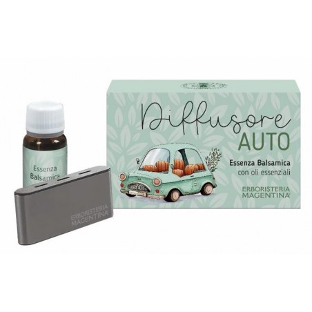 Erboristeria Magentina Diffusore Auto + Essenza Balsamica