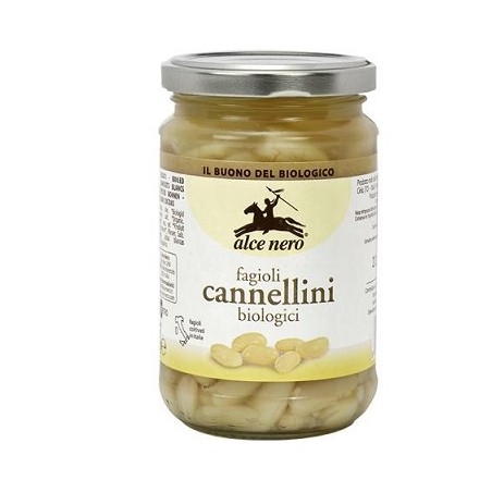 Alce Nero Fagioli Cannellini Lessati Bio 300 G