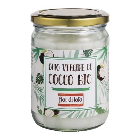 Biotobio Fior Di Loto Olio Vergine Di Cocco Bio 450 Ml