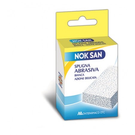 Montefarmaco Nok San Spugna Abrasiva Bianca 1 Pezzo