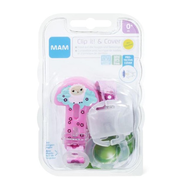 Mam Baby Mam Porta Succhietto Clip-it&cover