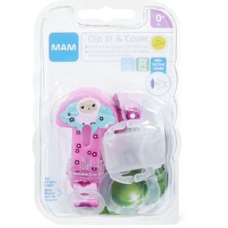 Mam Baby Mam Porta Succhietto Clip-it&cover