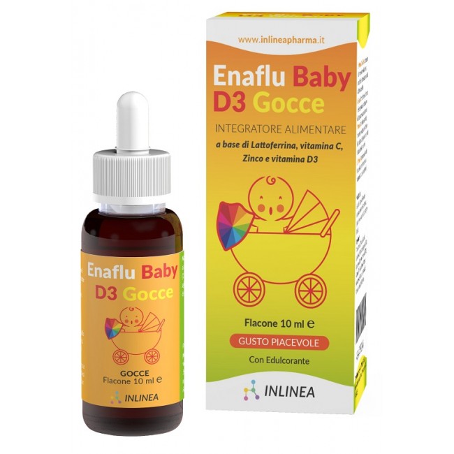 Inlinea Enaflu Baby D3 Gocce 10 Ml