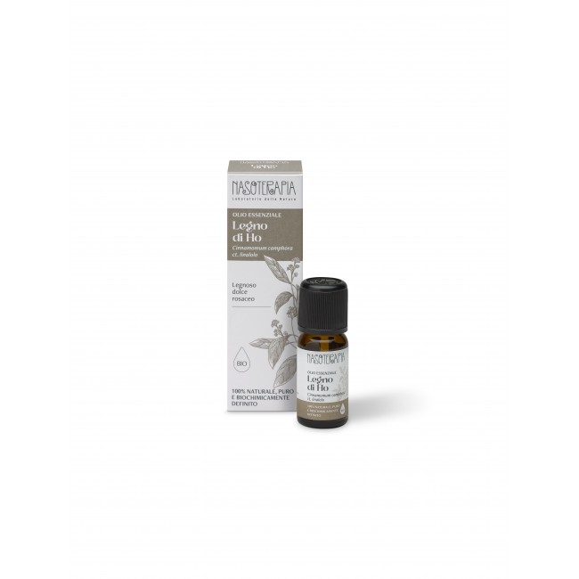 Nasoterapia Olio Essenziale Legno Ho Biologico 100% Puro Naturale 10 ml Utile per Insonnia