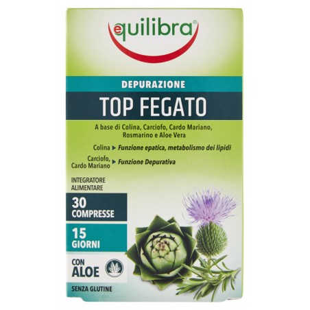 Equilibra Top Fegato Con Aloe 30 Compresse