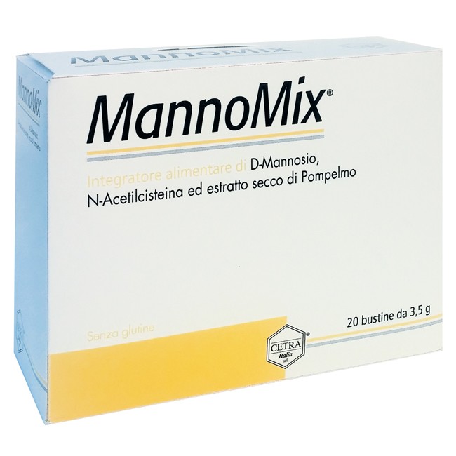 Cetra Pharma Mannomix 20 Bustine Da 3,5 G