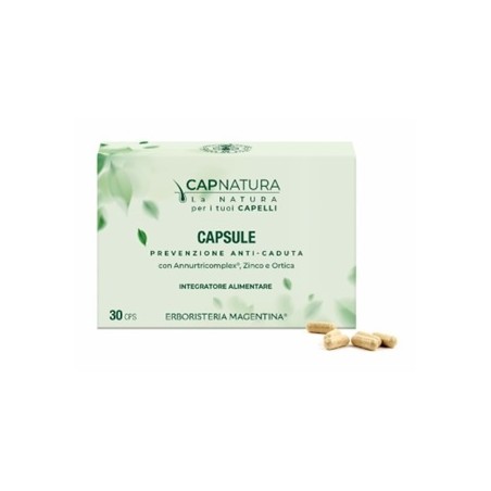 Erboristeria Magentina Capnatura Prevenzione Anti Caduta 30 Capsule Integratore Alimentare