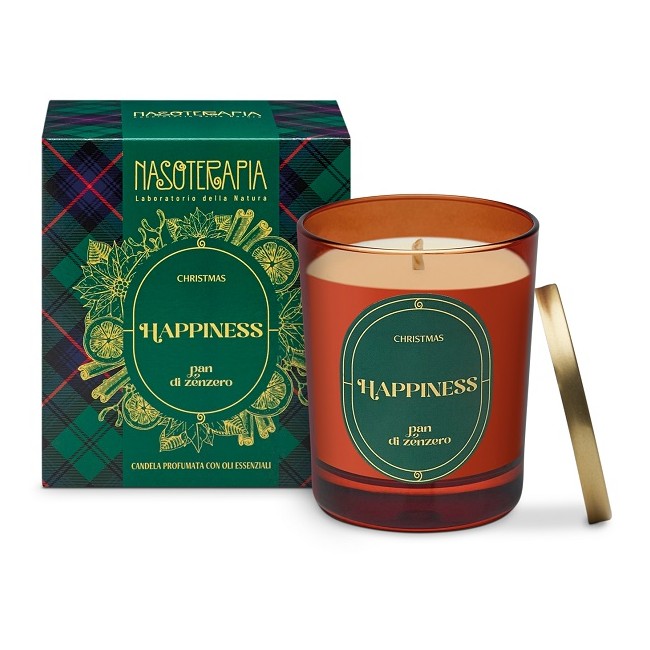 Nasoterapia Christmas is in the Air  Happiness Candela Pan Di Zenzero 180 g