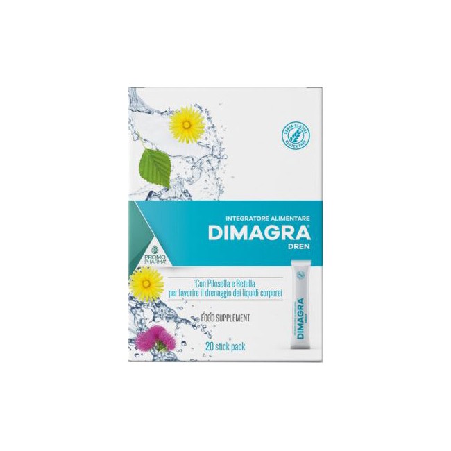 Promopharma Dimagra Dren 20 Stick Da 15 Ml