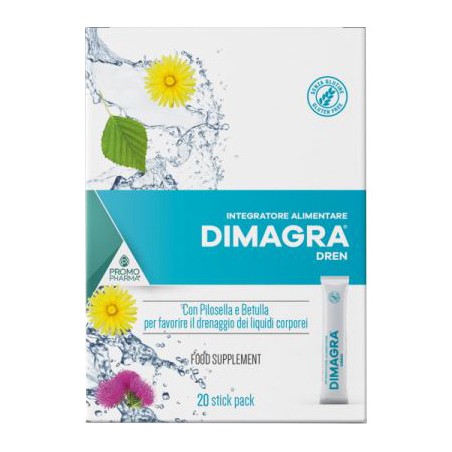 Promopharma Dimagra Dren 20 Stick Da 15 Ml