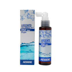 Aessere Argento Colloidale Plus Spray 20 ppm 100 ml Antibatterico e Antivirale