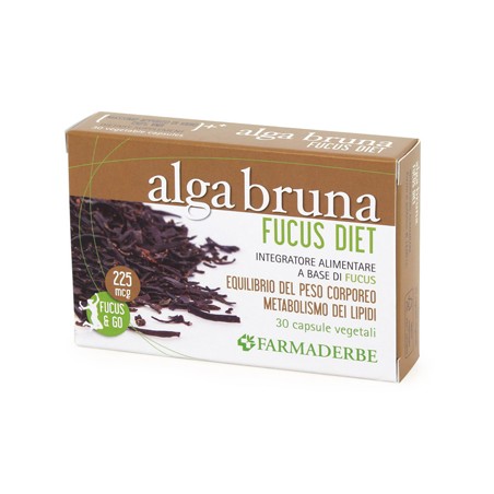 Farmaderbe Alga Bruna Fucus Diet 30 Compresse