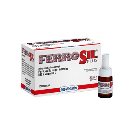 Biotrading Ferrosil Plus 12 Flaconcini