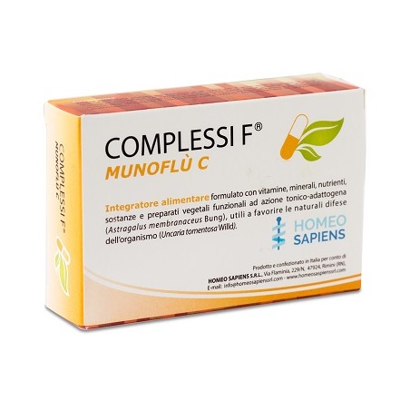 Homeo Sapiens Complessi F Munoflu' C 30 Compresse