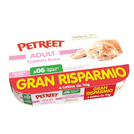 Ciam Petreet Cat A06 Gr Tonno Rosa/fa Gioli 6x70 G