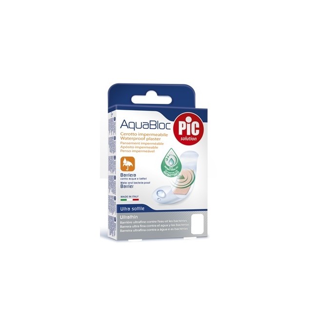 Pikdare Cerotto Pic Aquabloc 10x12 Sterile Antibatterico 5 Pezzi