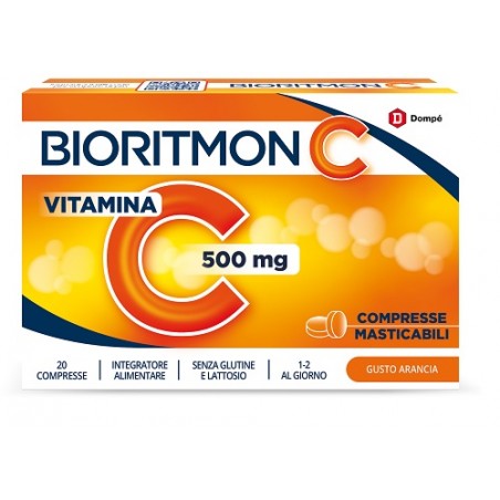 Dompè Bioritmon C 500mg Vitamina C 20 Compresse Masticabili