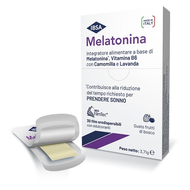 Ibsa Farmaceutici Melatonina Ibsa 30 Film Orali