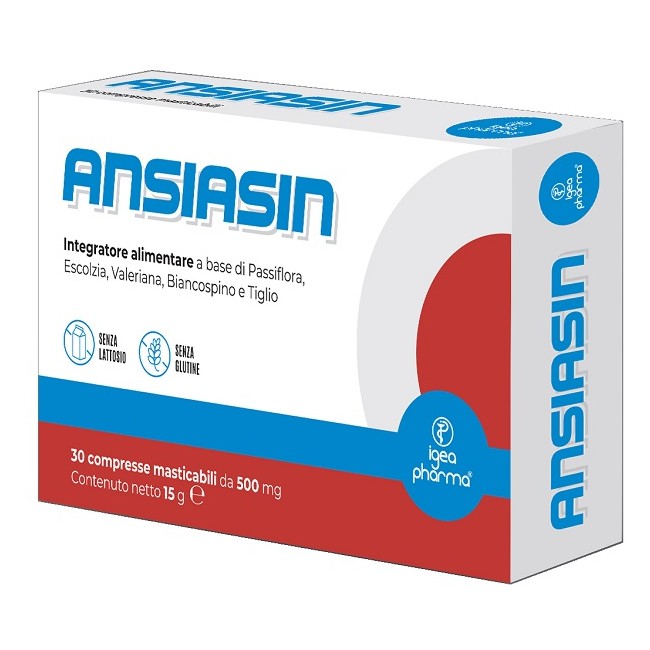 Igea Pharma Ansiasin 30 Compresse Masticabili